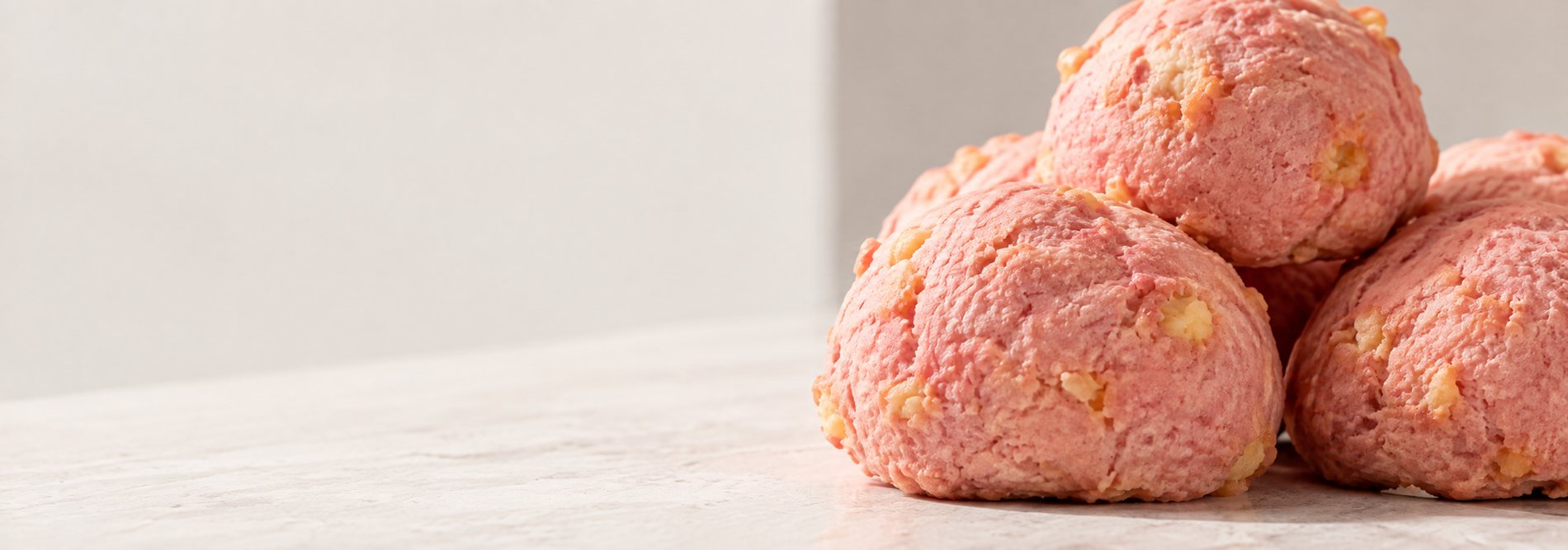 Chipacitos Pura Pink recién horneados